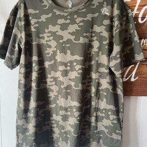 Rhoback Green Camouflage Short Sleeve Tee